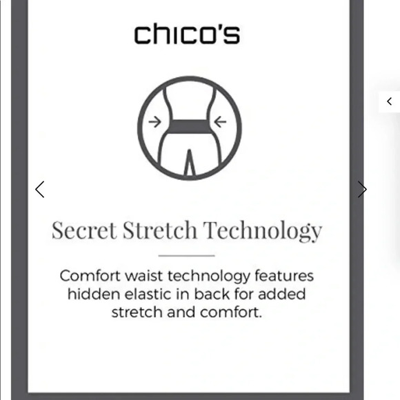CHICO’S Secret Stretch Straight-Leg Crops - Picture 3 of 9